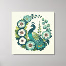 Suche nach vintager pfau leinwandbilder Blau