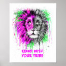 Recherche de brave posters Lion