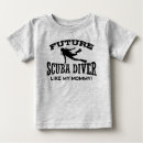 Recherche de plongeur bébé tshirts Plongée sous marine