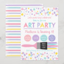Recherche de messie invitations Fête d'anniversaire d'art
