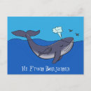 Recherche de baleine mignonne cartes postales Pour tous