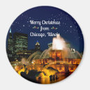 Recherche de ville de noël magnets Paysage urbain