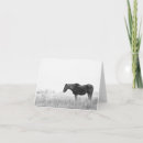 Recherche de mustangs vœux cartes Cheval