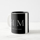 Recherche de nom masculin tasses Noir et blanc