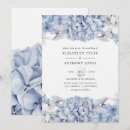 Recherche de hortensias bleus invitations Élégant