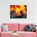 Suche nach flammen leinwandbilder Inferno