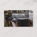 Recherche de woodworker cartes visite Rustique
