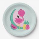 Suche nach rosa flamingo teller Tropisch