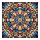 Recherche de mandala coloré posters Méditation