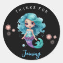 Recherche de cute mermaid autocollants Merci