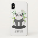 Recherche de panda mignon iphone coques Dessin animé