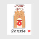 Recherche de chat endormi autocollants Mignon