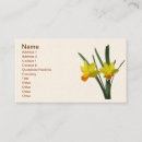 Recherche de narcisse cartes visite Jaune