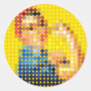 Recherche de culture pop autocollants Rétro