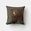 Recherche de ours brun coussins Rustique