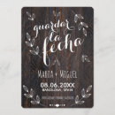 Recherche de boda en español invitations Elegante