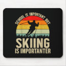 Recherche de important tapis souris Ski