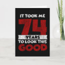 Suche nach 74 jahre geburtstags karten Geburtstagsgeschenk