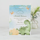 Recherche de dinosaure baby shower invitations Trex