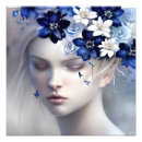 Suche nach blaue frau poster Bild