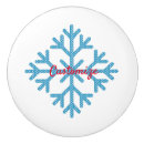 Recherche de nouvelle maison boutons et poignées de porte Flocons de neige