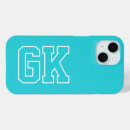 Suche nach türkis und weiß iphone hüllen Monogramm