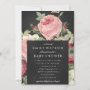 Recherche de chalkboard baby shower invitations Rose