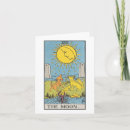 Recherche de lune blanche vœux cartes Sorcier