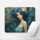 Recherche de femme tapis souris Bleu