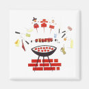 Recherche de barbecue refrigérateur magnets Gril
