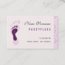 Recherche de soins de santé cartes visite Pieds