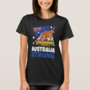 Recherche de drapeau australien tshirts Kangourou