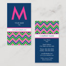 Recherche de motif moderne de chevron cartes visite Unique