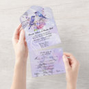 Recherche de merle invitations Bleu
