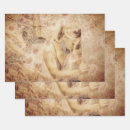 Recherche de anges papier cadeau Brun