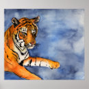Suche nach orange tiger poster Aquarell