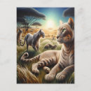 Recherche de portrait de loup cartes postales Artistique