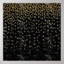 Suche nach gold schwarz poster Für sie