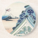 Recherche de ukiyoe dessous de verres Mont fuji