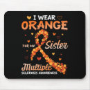 Suche nach multiple sklerose mousepads Orangenband