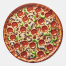 Recherche de pizza de pepperoni autocollants Nourriture