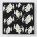 Recherche de fleur de cactus horloges Blanc