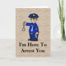 Recherche de arrestation vœux cartes Flic