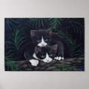 Suche nach katzenmalereien poster Gemälde