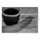 Suche nach nahrung und getränk postkarten Kaffee