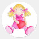 Recherche de poupées autocollants Girl