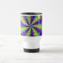 Recherche de spirale bleue tasses Abstrait