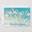 Recherche de perce neige invitations Floral