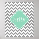 Suche nach grau weiß poster Monogramm