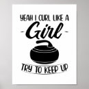 Recherche de curling posters Curler